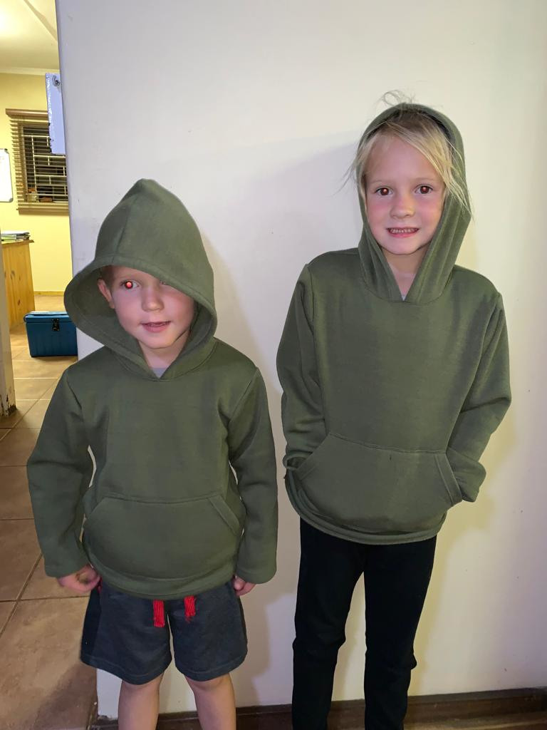 P005-PDF ~ UNISEX KIDS TO TEEN CREW NECK / HOODIE TOP WITH SET-IN SLEEVE - Image 4