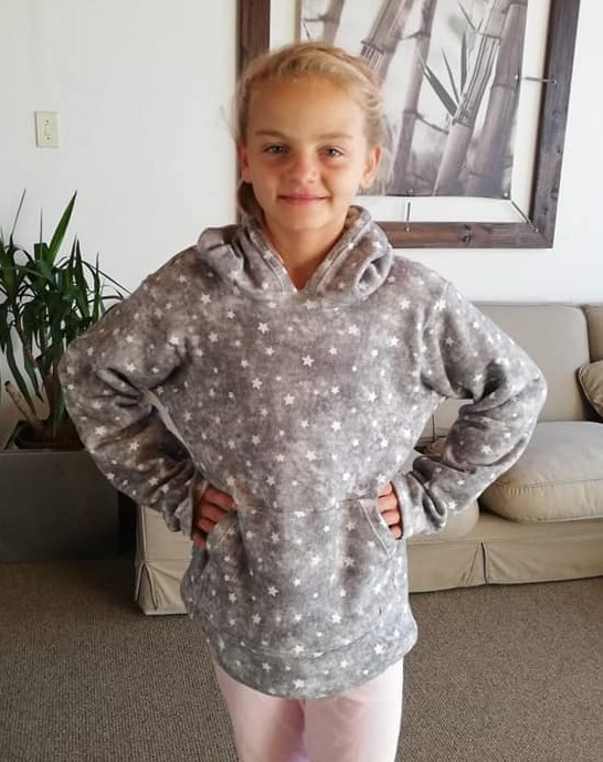 P005-PDF ~ UNISEX KIDS TO TEEN CREW NECK / HOODIE TOP WITH SET-IN SLEEVE - Image 8