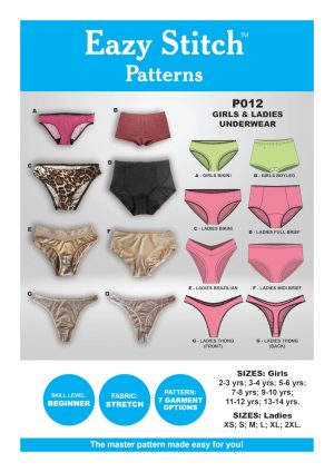 P012-PDF ~ GIRLS & LADIES UNDERWEAR